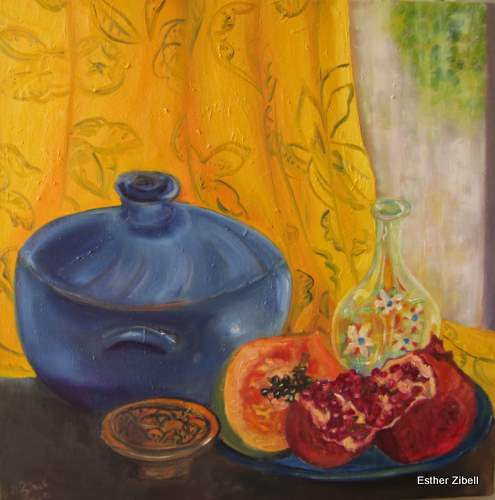 Still Life With Blue Pot