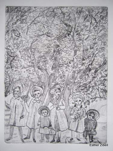 Children Under Almanod Tree