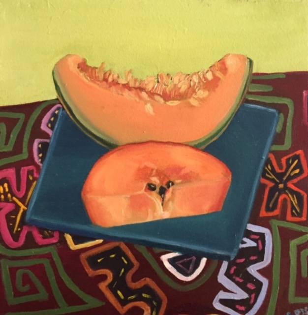 Still Life with Papaya