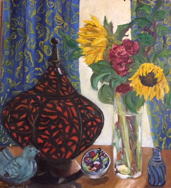 Still Life with Sunflowers