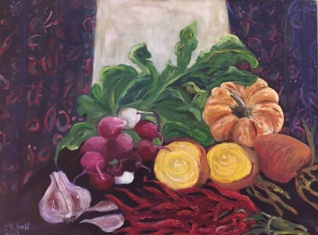 Still Life with Yellow Beets