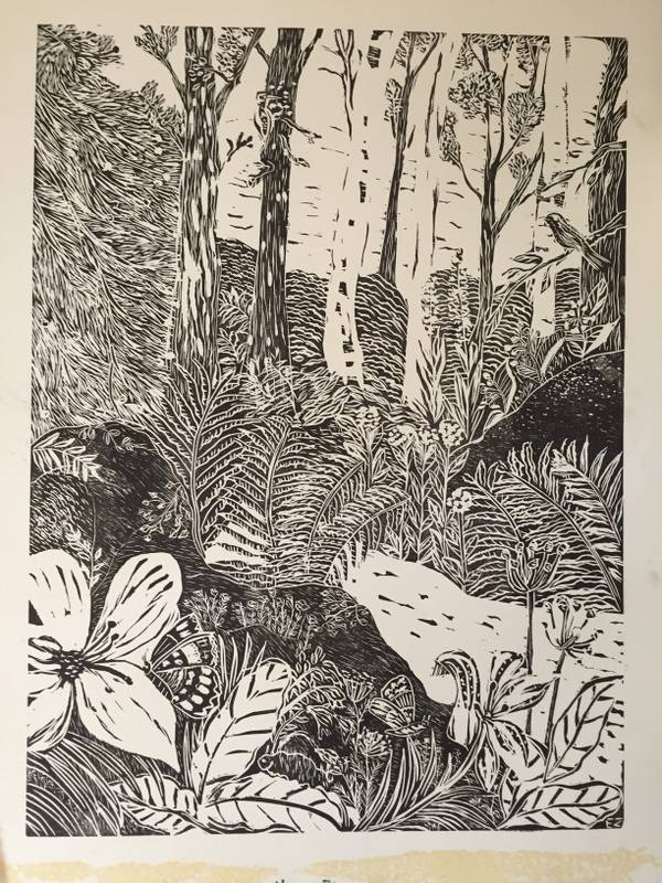 Nature  >> Linocuts